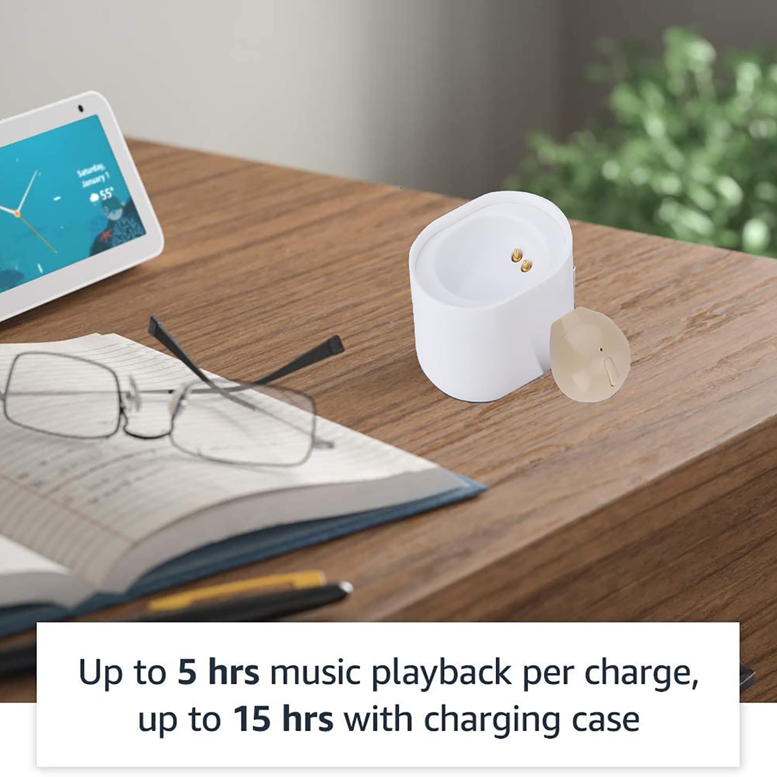 SPRINT4DEALS Wired Earphones with Microphone Headset Stereo Sound Quality Noise Canceling Headphones for Running/Cooking/Gym/Sports (Pearl - Golden)