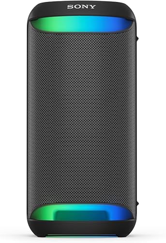 Miniatura 7 de Sony SRS-XV500 Altavoz portátil Bluetooth para fiesta de karaoke y máquina de karaoke, batería de 25 horas, resistente a salpicaduras, luces