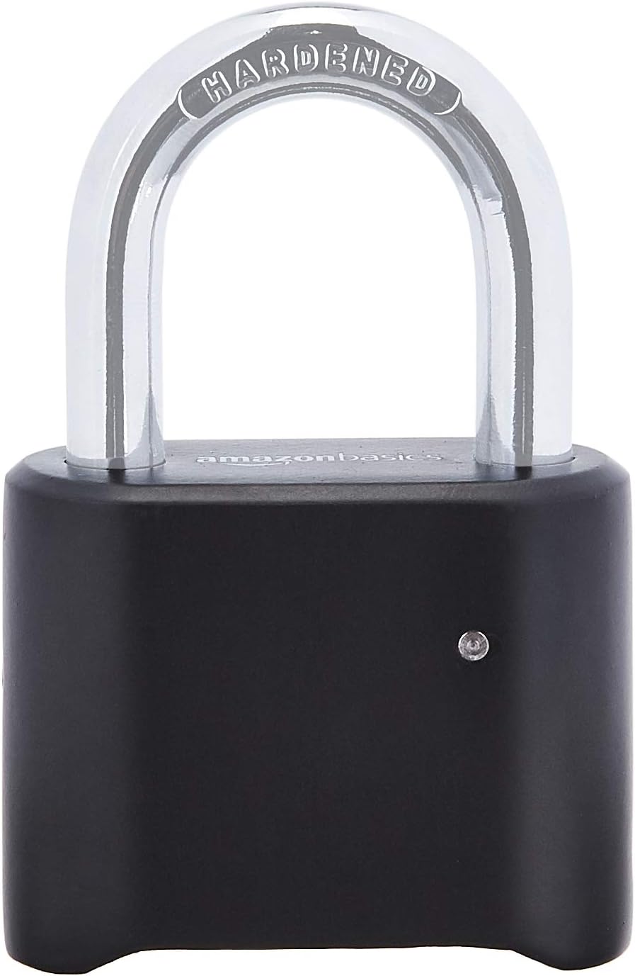 Amazon Basics 2-inch 4-Digit Combination Padlock, Black, 1-Pack