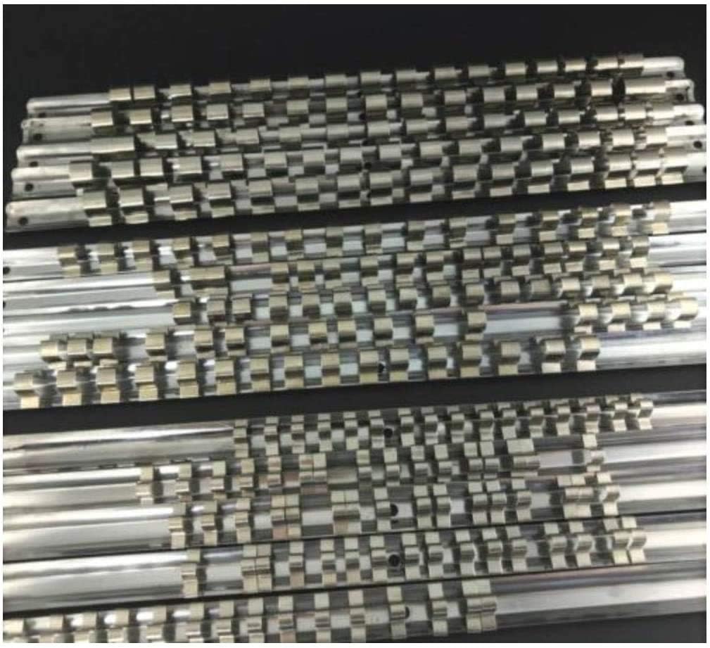 15pcs Socket Rails 1/4" 3/8" 1/2" 16 Clip On Rail Tool Organizer Storage