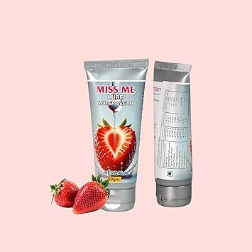 Miss Me Ayurvedic Lubricant Gel for Men & Women | 100% Natural, Long-Lasting | Non-Sticky, Non-Flavoured Personal Lubricant | 50ml