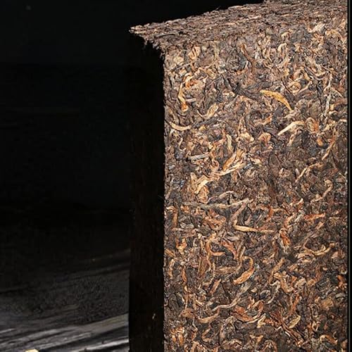 Chinese Aged Pu-Erh Tea Gold Brick Yunnan Natural Cooked Pu-Erh Black Tea 1000G #TOP1