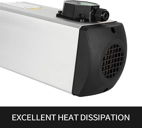 Miniatura 10 de Motor CNC de husillo CNC 220V 1.5KW 1500W cuadrado refrigerado por aire Motor de husillo 4 rodamientos ER16 24000RPM 400HZ para máquina de enrutador