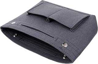 WOONEKY Bolsa De Armazenamento De Feltro Bolsa De Armazenamento Transparente Bolsa Grande Bolsa De Maquiagem Vintage Armazenamento De Cosméticos De Viagem Bolsa De Maquiagem De Feltro