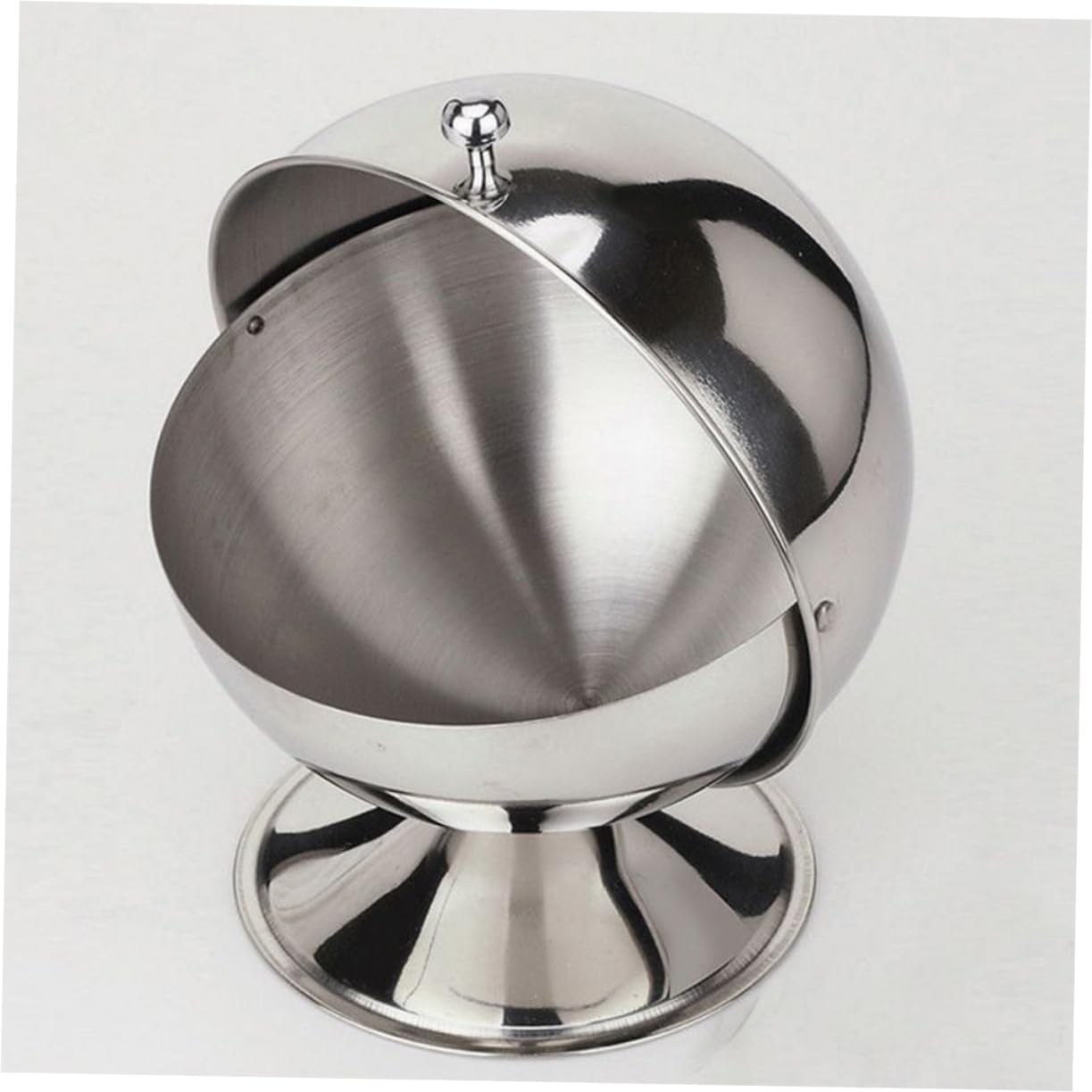 Spherical Sugar Bowl Lid Jar for Fondant Storage Modern Kitchen Decor Spice Jar