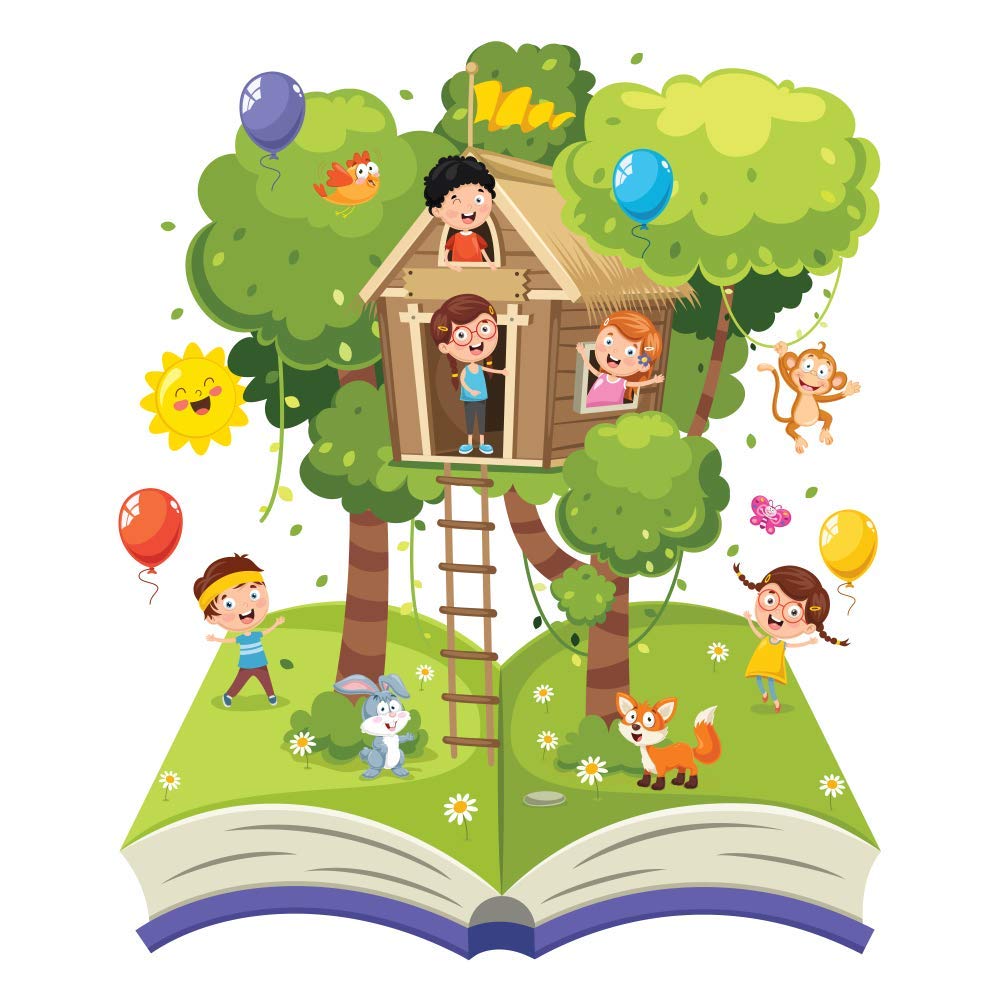 Buy Tree House of Children Kids Room PostersPoster for Play Schools