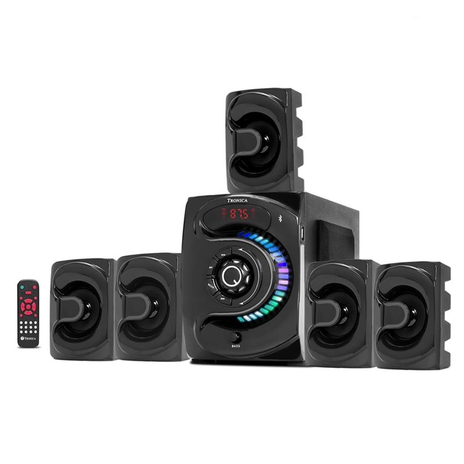 Tronica 444 Superb 5.1 Bluetooth Home Theater System 45W with FM/PenDrive/Sd Card/Mobile/Aux Support & Remote-image-40