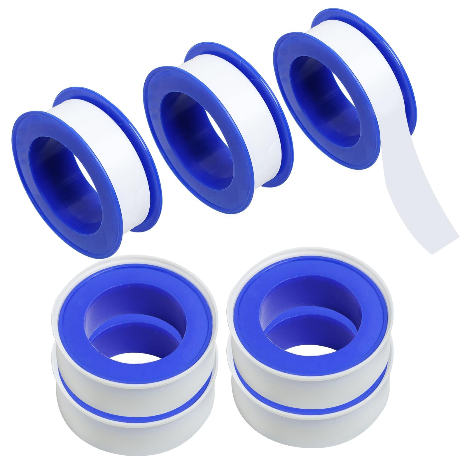 ltteeaPTFE Pipe Slealant Seal Teflon Plumbers Tape,3pcs Waterproof Thread Flex Seal Tape for Plumbing,12mm x 10m PTFE Tape for Preventing Leaks in Water Pipes,Kitchen Bathroom Shower Head Fixtures