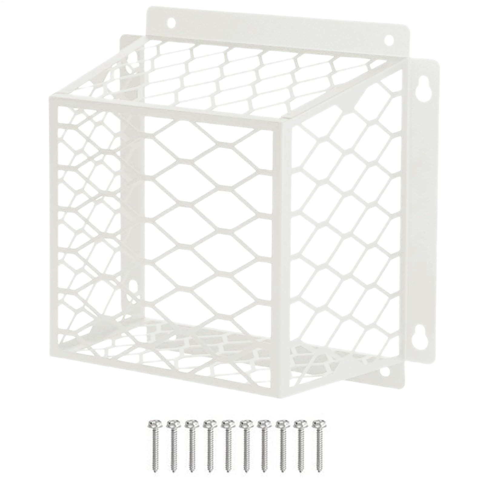 Extractor exterior con protector contra pájaros en acero negro antioxidante