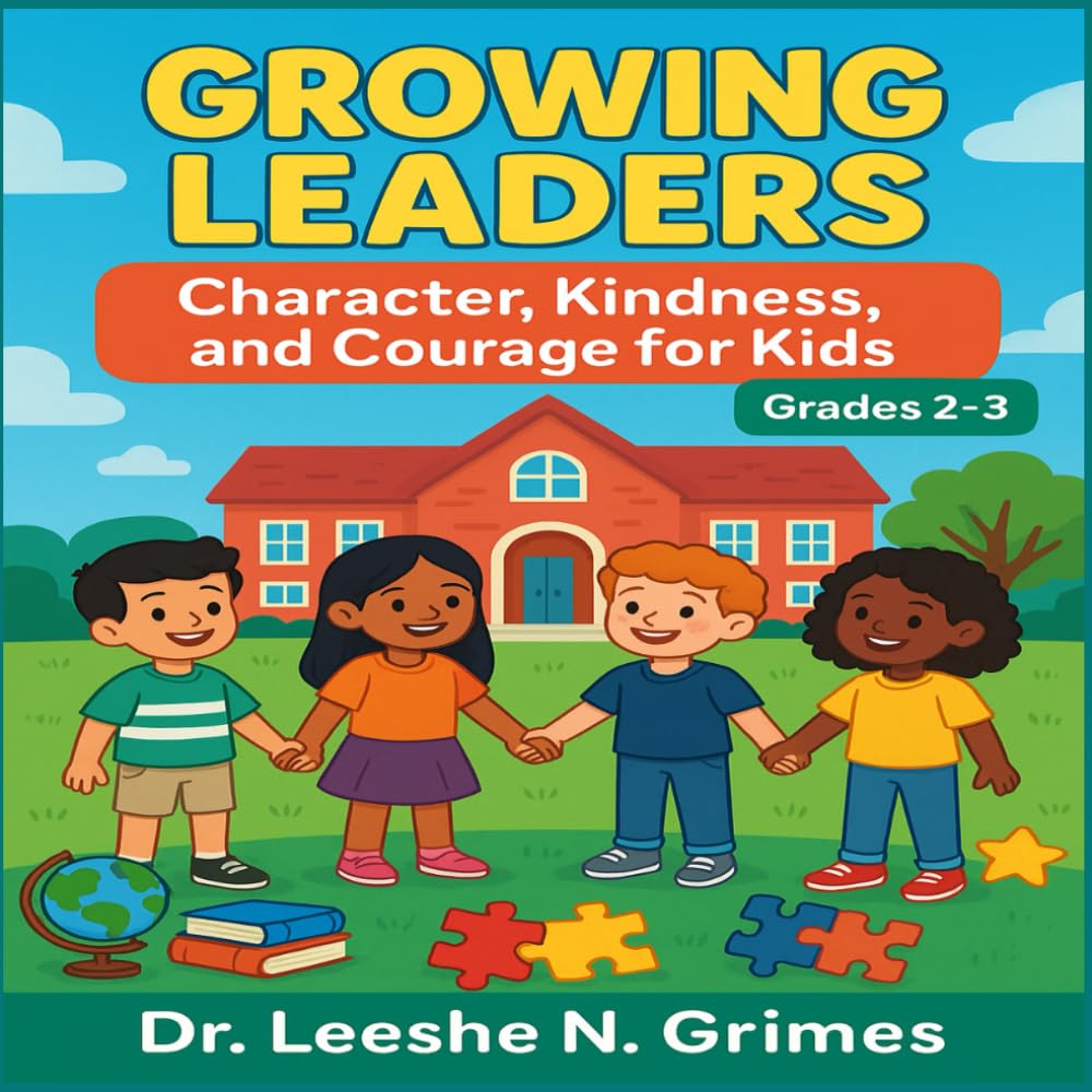 Growing Leaders: Character, Kindness, and Courage for Kids (Grades 2-3): A Fun Workbook on Character Building, Bullying Prevention, and Leadership for 2nd and 3rd Grade Students