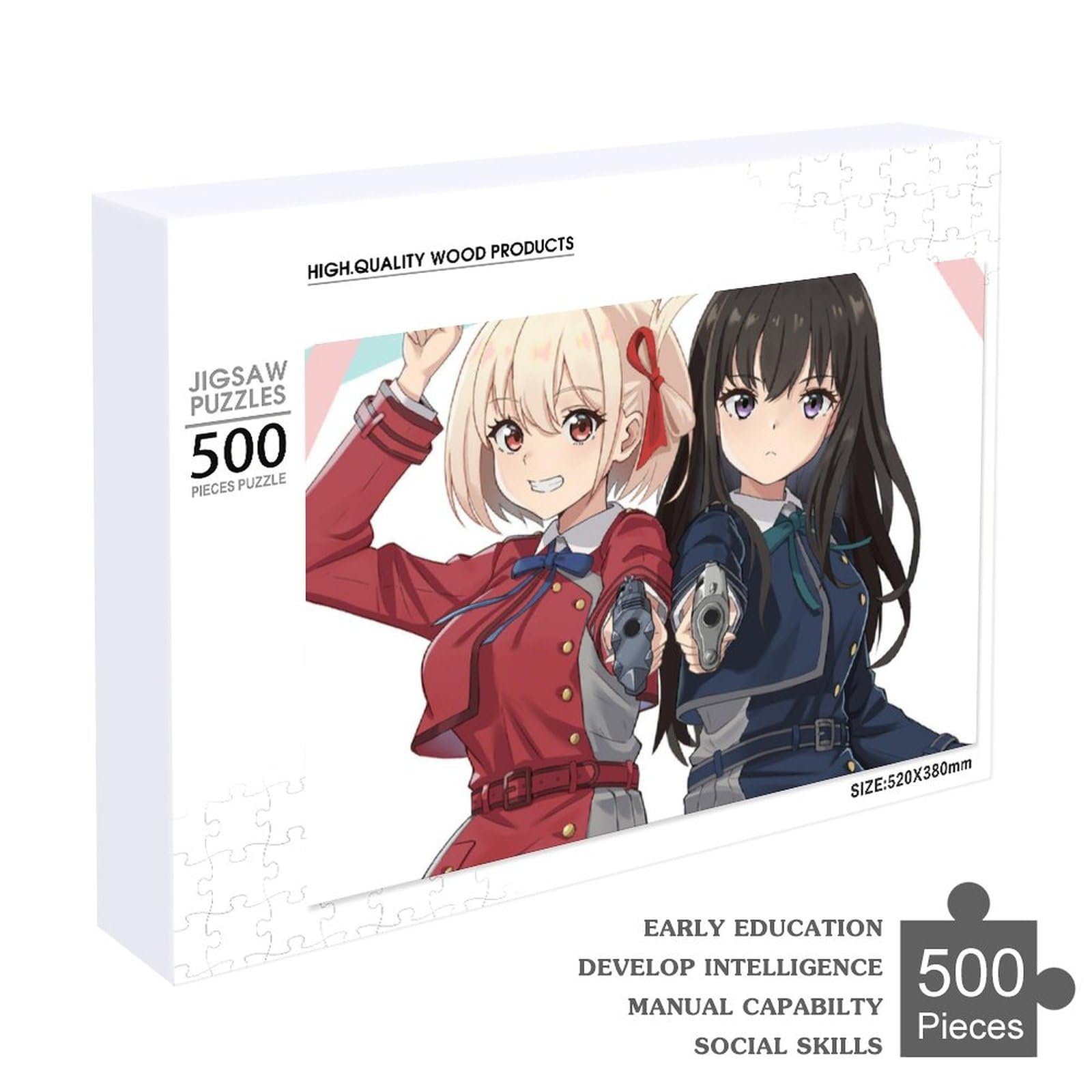 Amazon.co.jp: ジグソーパズル リコリス・リコイル 1000/500/300ピース