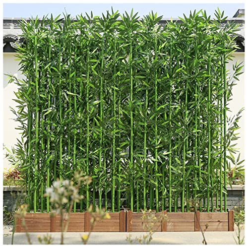 Paravent bambou artificiel haut de gamme pour intérieur chic