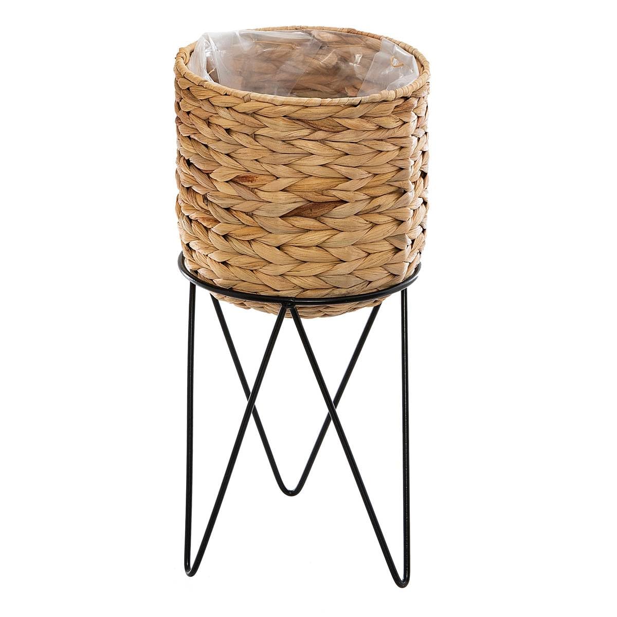 Atmosphera Hya Blumentopf, Metall, 2 Stück