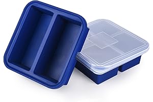 2-Cup Silicone Freezer Molds, The Ideal Solution for Effortless Meal Prepping