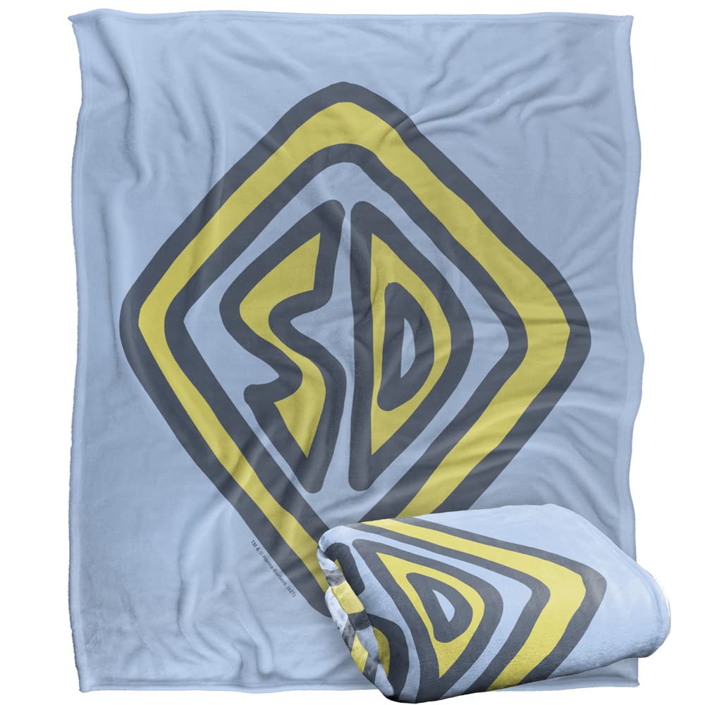 Logovision Multicolor Scooby Doo! Blanket, 152 X 127 Cm The Call If Found Silky Touch Super Soft Throw Blanket