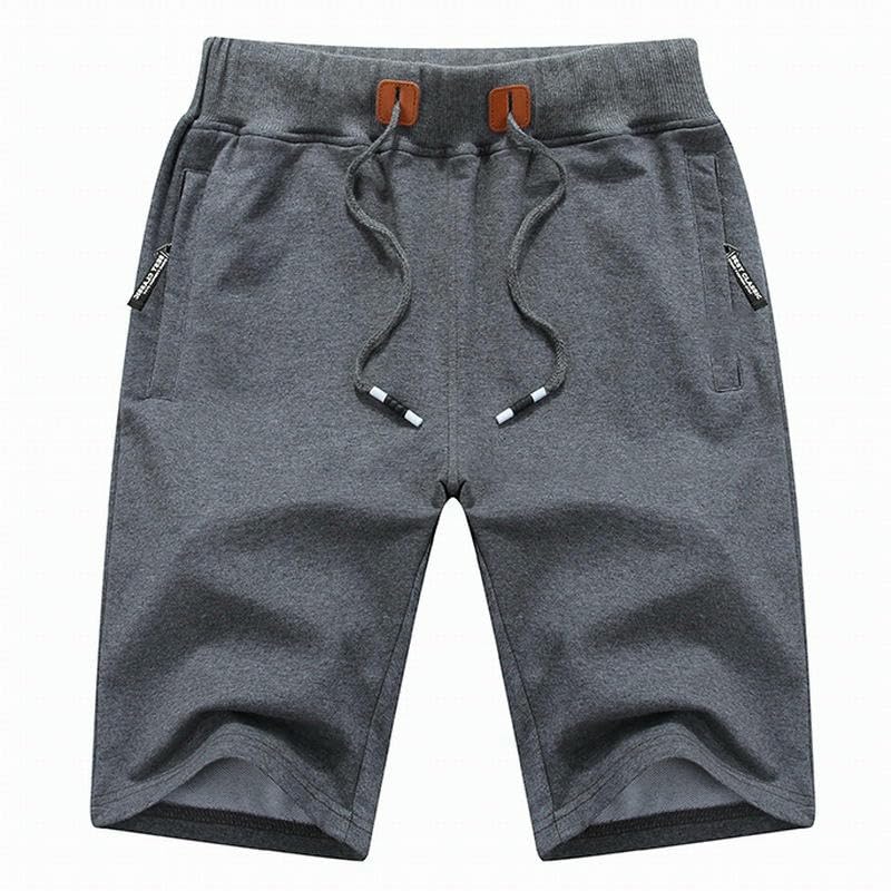 Short en coton fin USTZFTBCL confortable coupe droite décontractée - 6