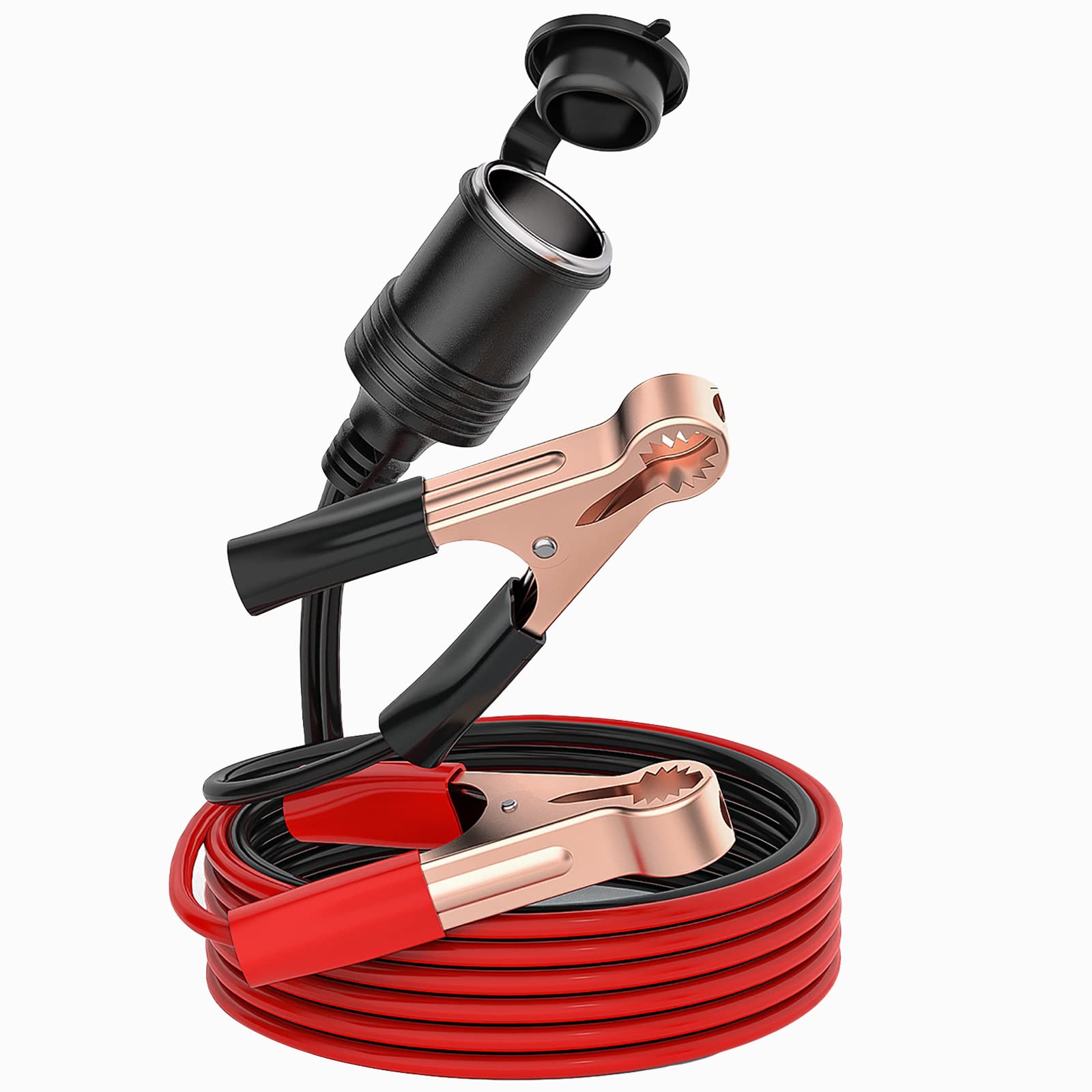 Cavo SAE A Coccodrillo 1m - 12V-24V, 20A, Per Batterie Auto, Tosaerba, Veicoli - Foto 9