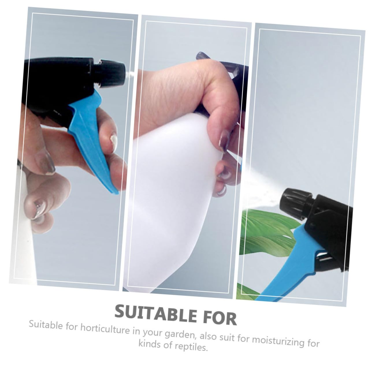 Milisten 2 Ensembles Atomiseur De Jardinage Arrosoir Brumisateur pour Animaux Outil Arrosage Extérieur Durable Et Pratique 3 Pièces * 2