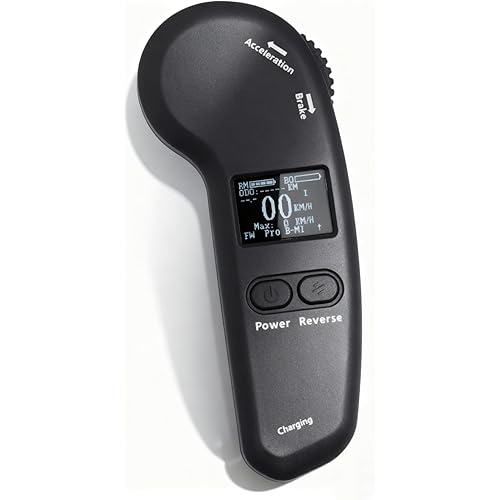 Electric Skateboard Remote Control Control, LED Display Skateboard Control with Adjustable Speed Braking, USB Charging Electric Skateboard Remote Control