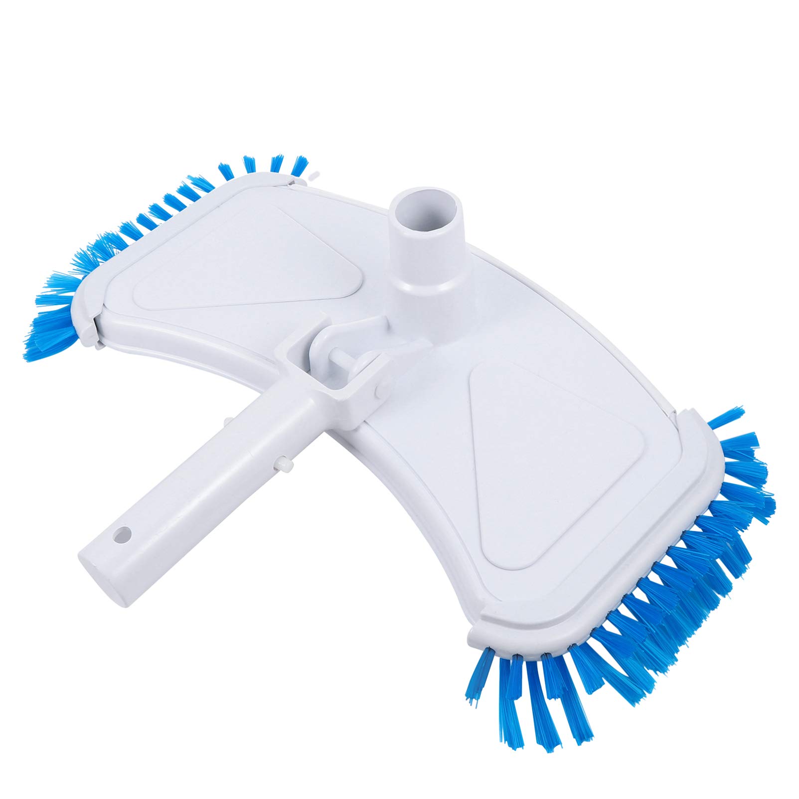 Happyyami 1pc Swimming Pool Suction Head Easy to Install Pool Cleaner Spa Vacuum Head Swimming Pool Cleaning Equipment Pool Cleaning Suction Head Vacuums Sucker White Plastic