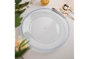 Enhance Your Table Setting with Efavormart's Alluring Blue Chargers