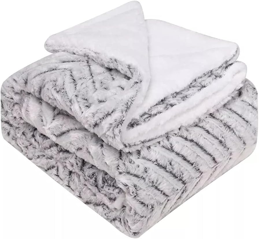 HBJWOV Coral Velvet Toddler Child Recliner Divan Blankets Bedspread Hotel Restaurant Plaids Warm Four Seasons Cover Blanket(D,152x127cm)