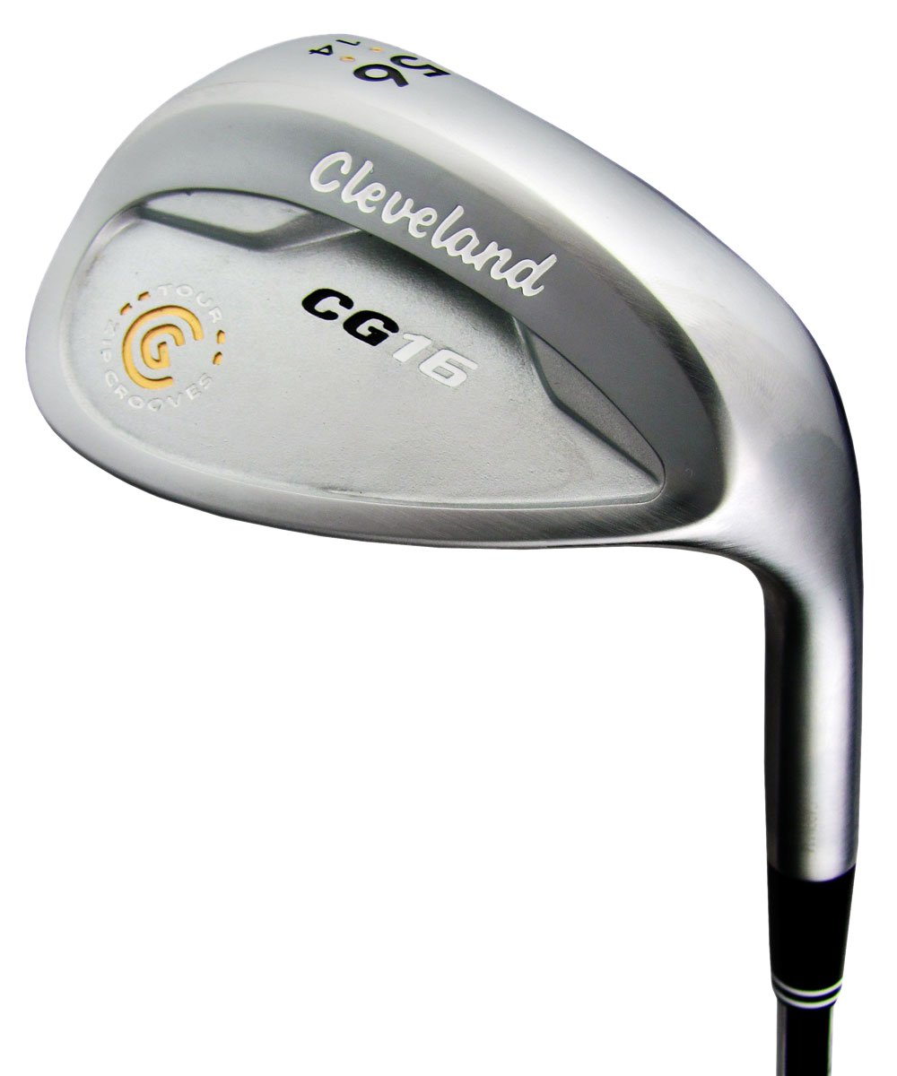 Cleveland Golf CG16 Satin Chrome Wedge (Right Hand, Steel