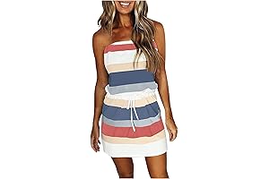 Women's Bohemian Style Sundress: Perfect Beach Attire