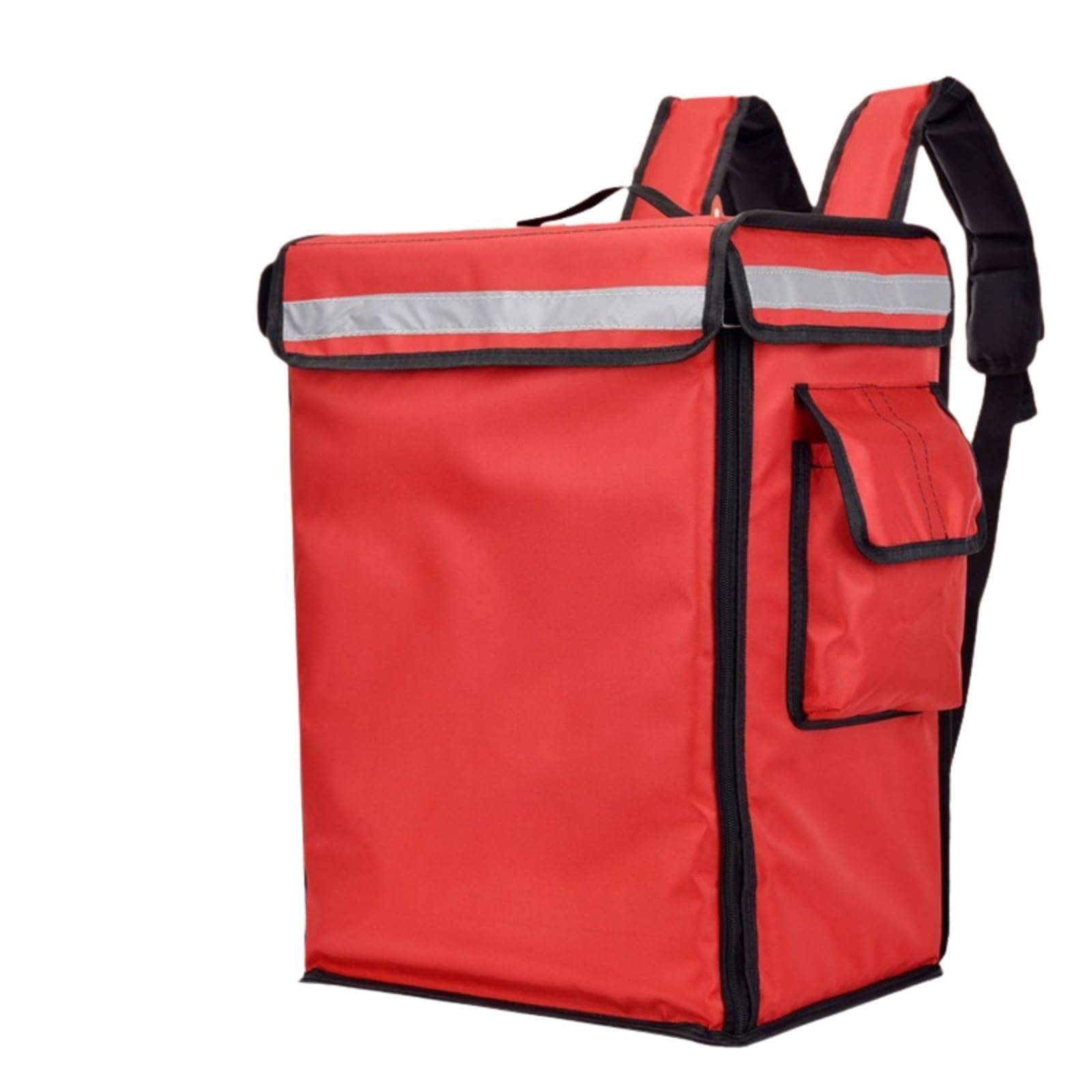 Mochila Delivery,Bolsa Termica Pizzas 4 2L / 58L Bolsas De Comida para Llevar A La Rápida Pizza Bolsa Entrega Caja Hielo Aparato Impermeable Aislamiento Almuerzo(58L Red Color)