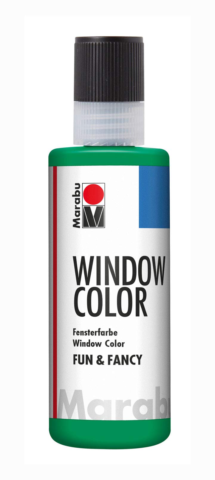 Marabu Window Colour Fun and Fancy Paint 80ml - 067 Rich Green