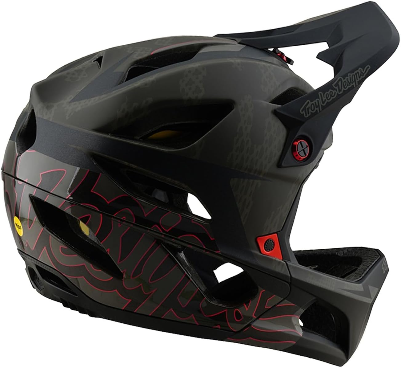 Troy Lee Designs Stage Adult Mountain Bike Downhill Enduro Helmet W/MIPS