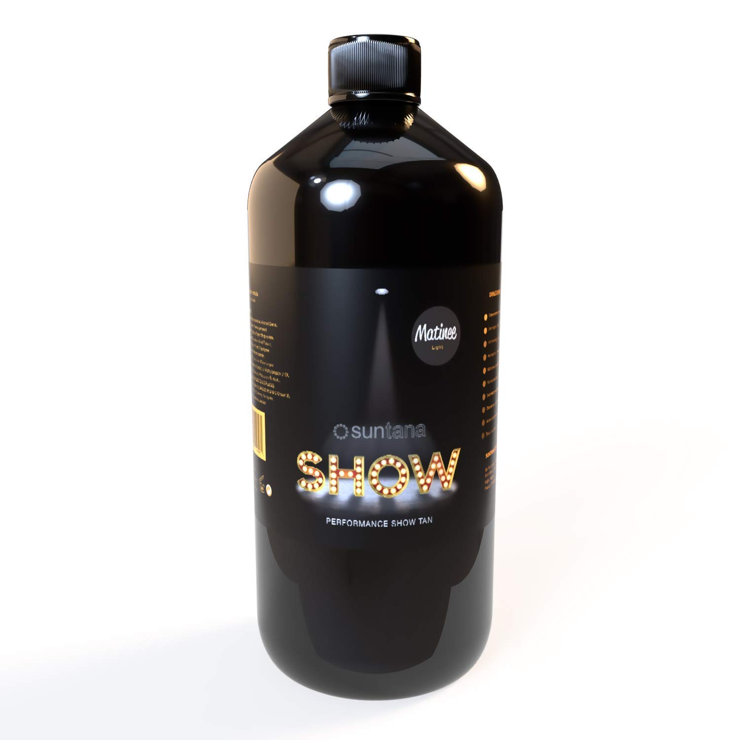Suntana Spray Tan - Matine - Show Performance Tan (light) 8% DHA - 1000ML (1 Litre) by Suntana