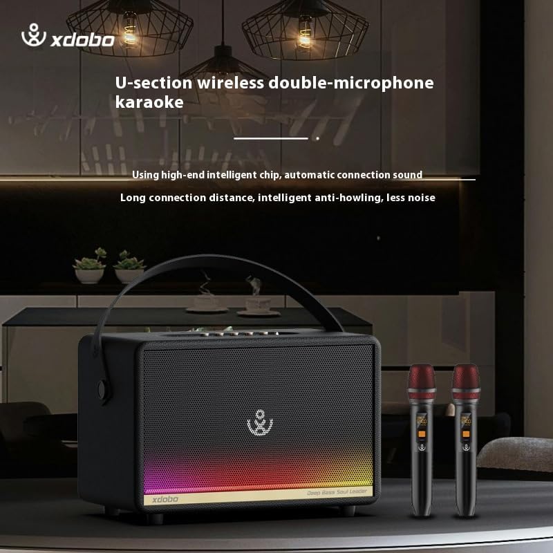 xdobo Mirage MAX Bluetooth Speaker, 320W High Power, Dual Voice Coil, 45W Fast Charging, Deep Bass, Portable Wireless Speaker - Image 4