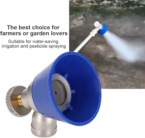 Miniatura 2 de Boquilla de pulverización de rosca hembra G14in Boquilla de pulverización de pulverización de rotación ajustable de acero inoxidable Boquilla