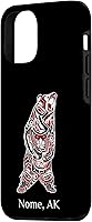 Vista 5 de iPhone XR Nome Alaska Native American Indian Brown - Funda para iPhone XR
