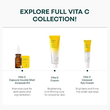 by TONYMOLY Vita-C Cream 1.7 fl oz 50 ml | 純粋ビタミンC 純粋レチノール100IU フェイスクリーム ビタミンC 高保湿 エイジングケア スキンケア 韓国コスメ 基礎化粧品 潤い ハリ ツヤ キメ 乾燥肌 敏感肌 インナードライ くすみケア 透明感 しっとり 集中ケア 艶肌 ボンセプト