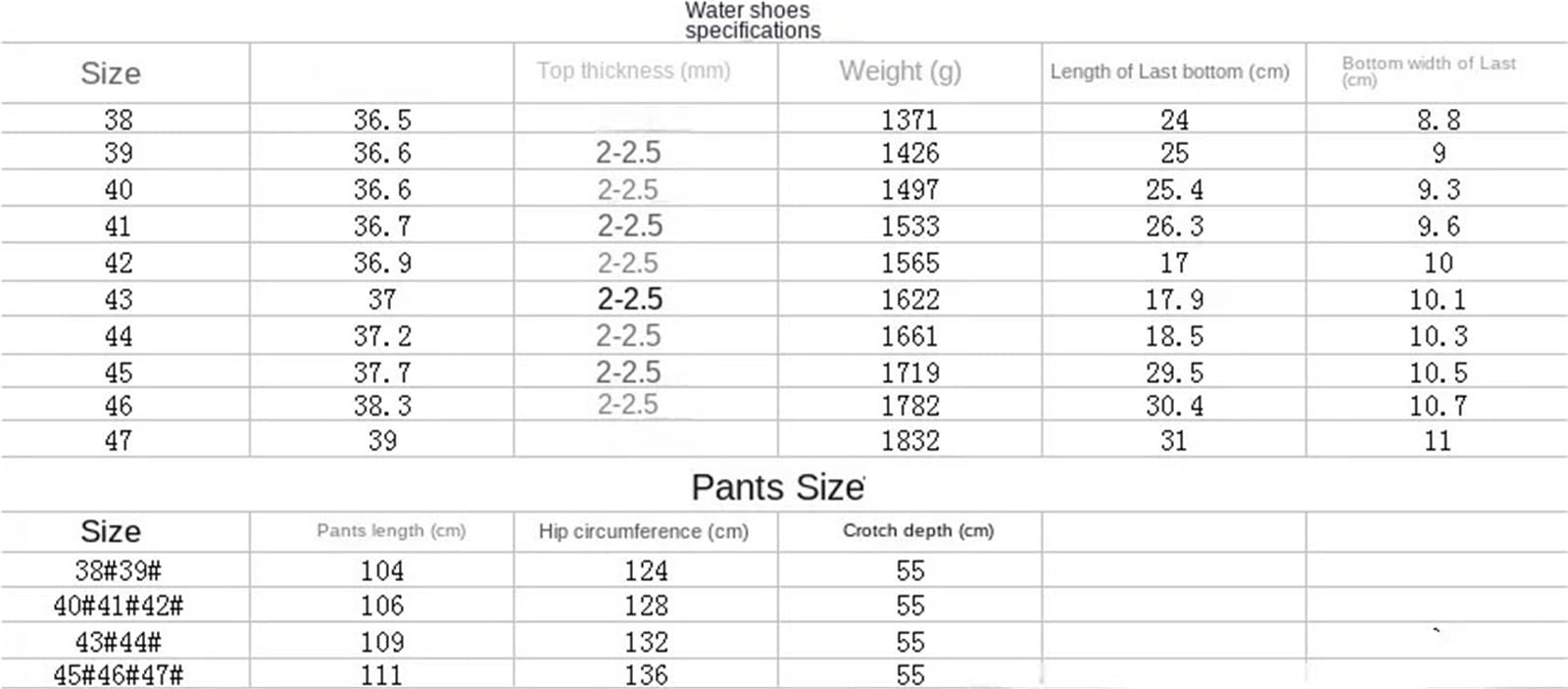 Tuta da pesca Pantaloni subacquei monopezzo for bambini in nylon for metà adulti Pantaloni da pesca impermeabili Pantaloni da trampoliere Pantaloni in pelle Pantaloni impermeabili(002coffee,46)