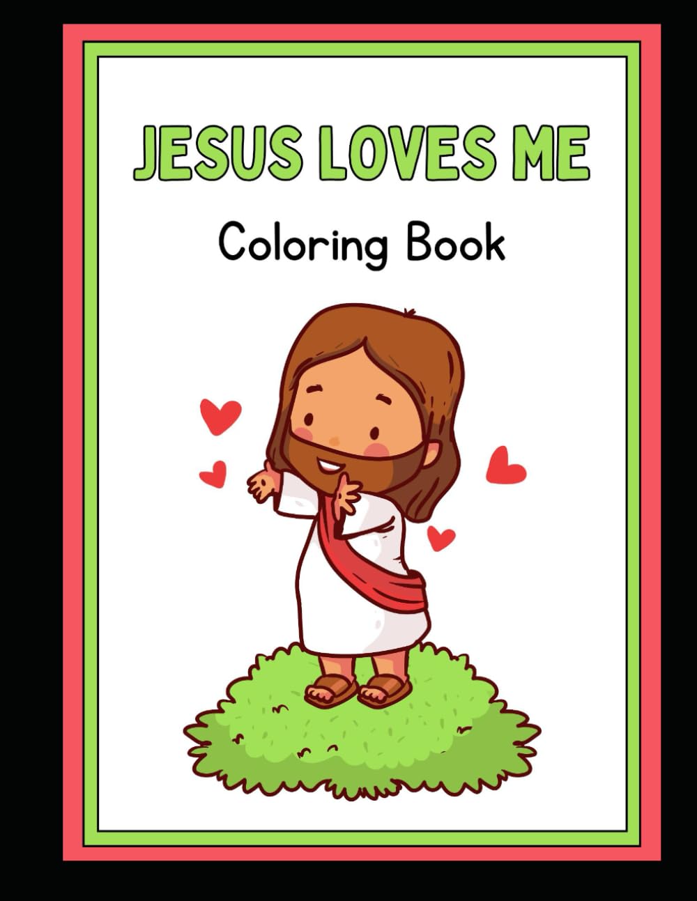 Jesus Loves Me Coloring Book