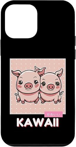 iPhone 12 mini Kawaii Cute Pig Animals Lover Kawaii Aesthetic Case
