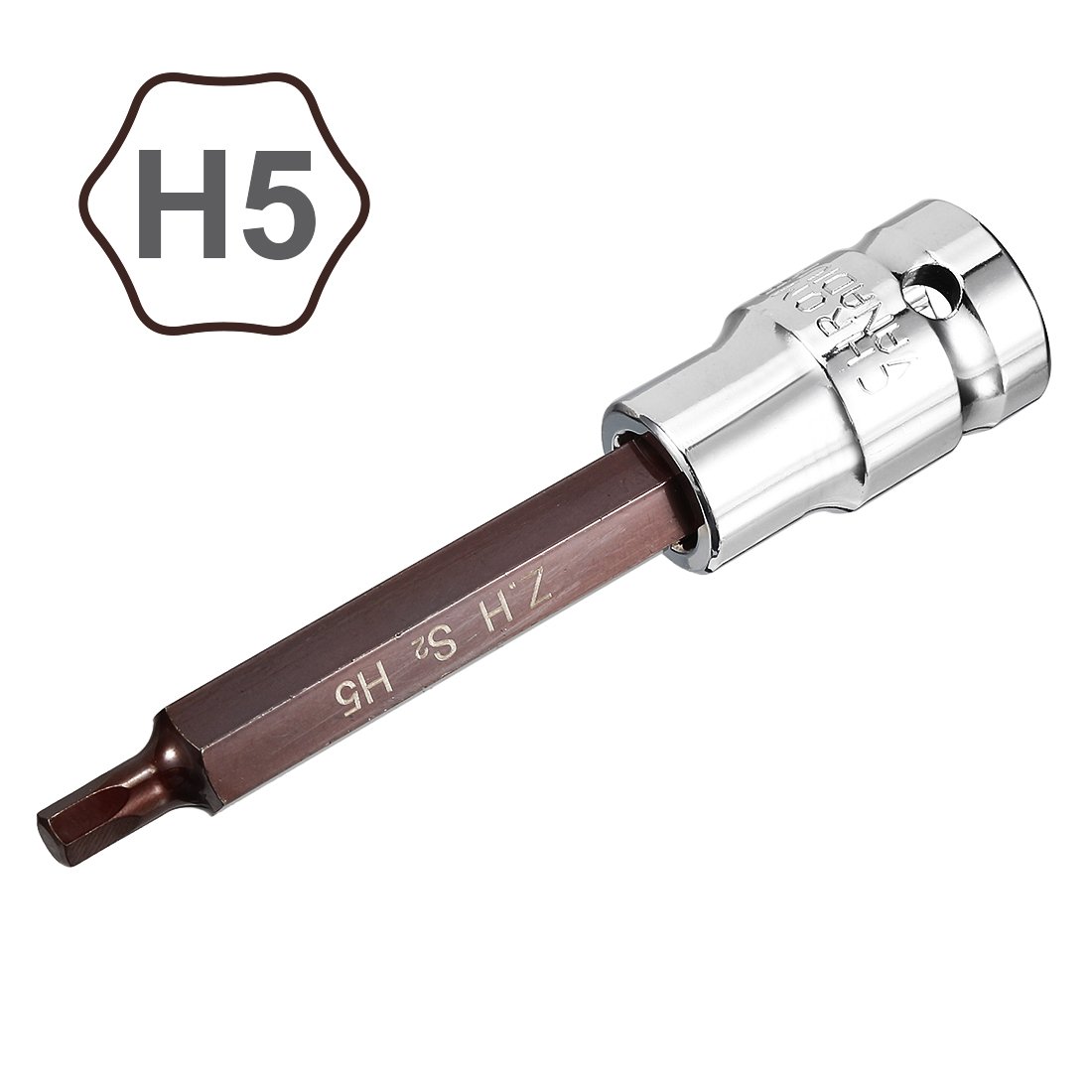 Sourcing Map 4er Set Magnetische Sechskant-Bits H5 – 5 Mm Spitze Für Schraubendreher