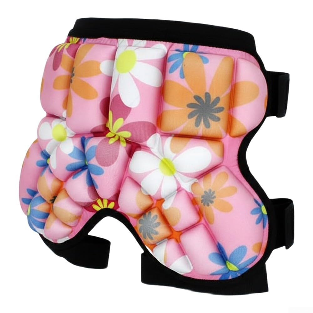 Pantaloncino Protettivo Anca EVA per Sci e Pattinaggio 20-30kg(Blue + knee+ elbow Size S: 20-30 kg)