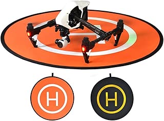 RCmall PGYTECH 110CM ドローン ランディングパッド 折り畳み式 マット DJI Mavic Pro Mavic 2 Phantom 2 3 4 Inspire 1 Yuneec Q500/Typhoon F450 S550 F550 X600 X600C ドローン適応 防水加工 キャリングケース付き