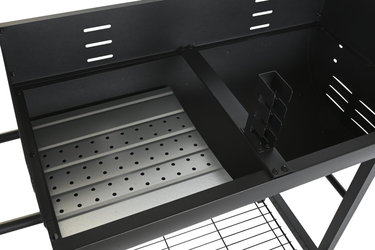 BARBACOA ACERO 91X45X89 NEGRO