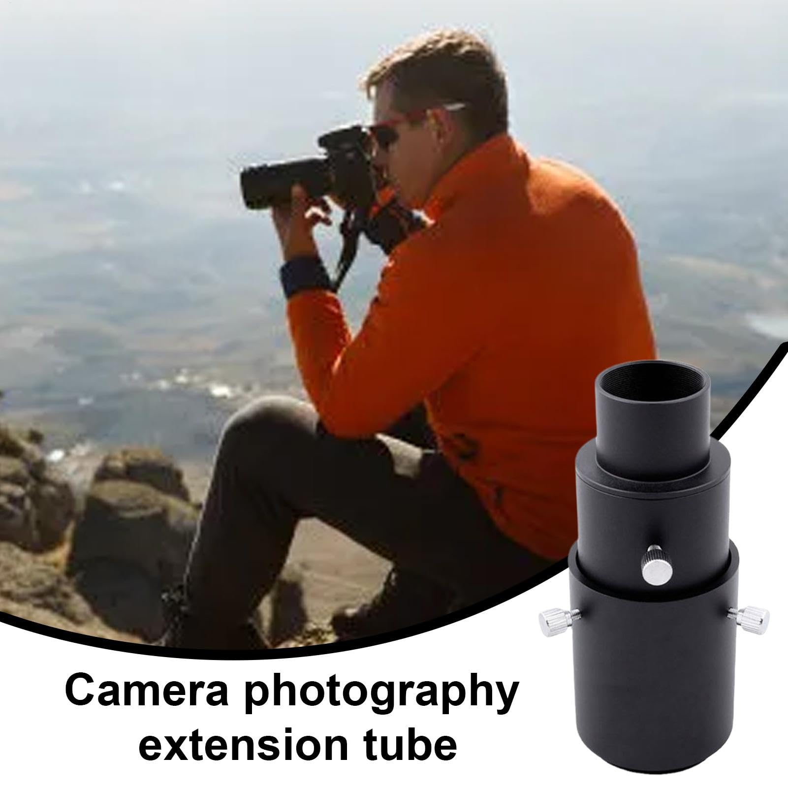 Kit De Tube D'Extension 1,25 Pouces Avec Adaptateur T2 M42x0.75 Pour Astrophotographie - Accessoire Télescope, Réglage Précis
