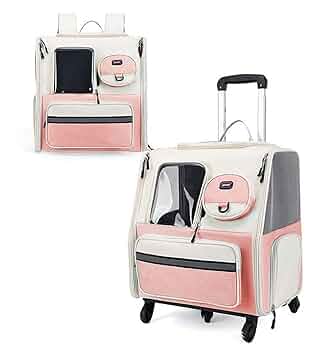 ペットキャリー グリーン キャスター付き 小型犬 猫キャリー ピンク 618w6aVeNxL._UF350,350_QL50_.jpg