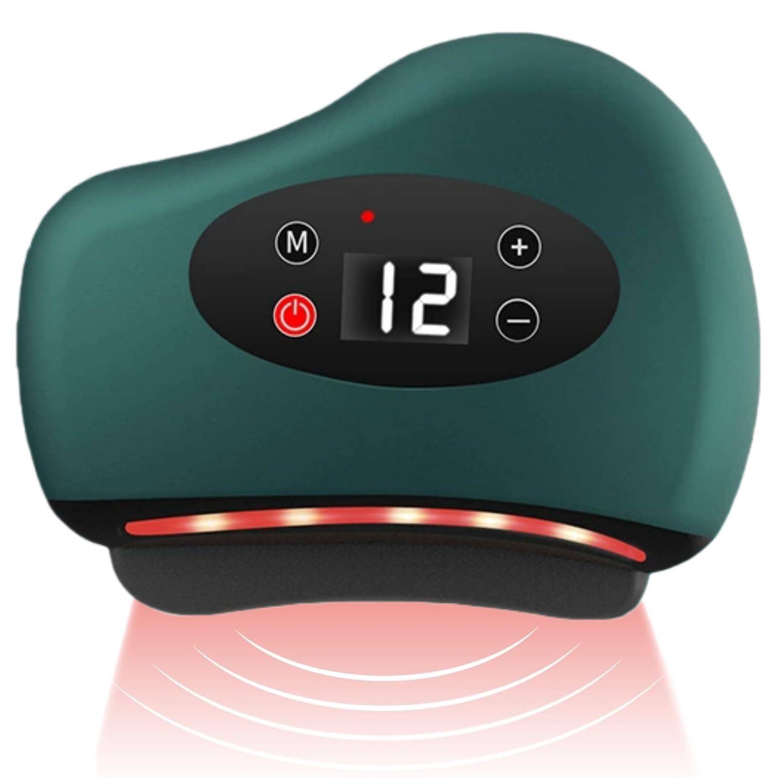 Revitalio CuraFlex，4-in-1 Fußmassagegerät und Gua Sha Werkzeug – Tragbarer Muskelentspanner für Füße Beine Nacken Rücken und Schultern Ergonomisches Massagebrett