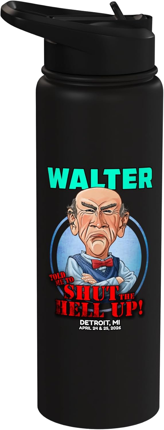 Walter Detroit, MI (2026) Stainless Steel Insulated Water Bottle