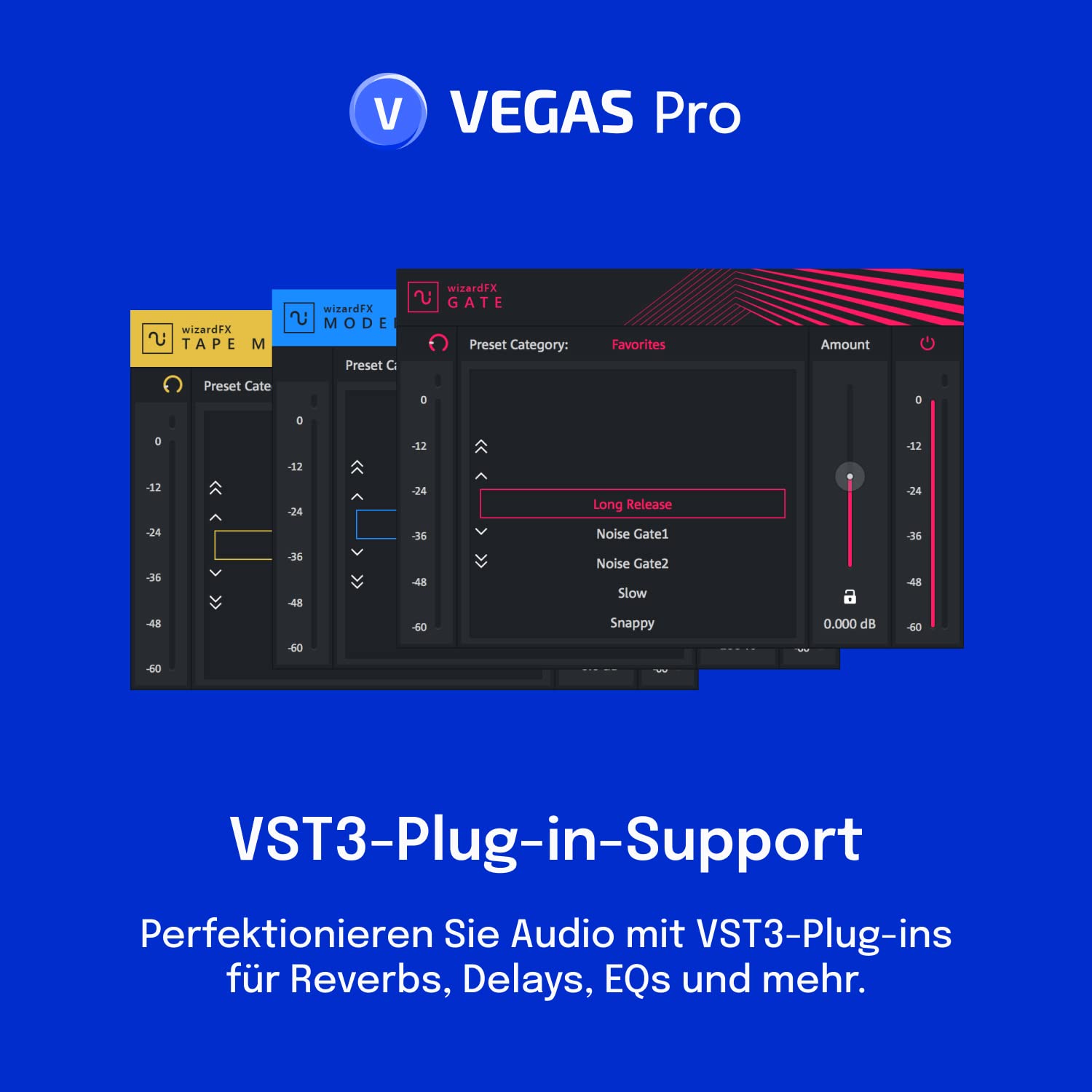VEGAS Pro 20 - Video, Audio & Streaming für Kreative | Videobearbeitungssoftware | Videoschnittsoftware | Windows 10/11 PC | 1 Lizenz | Pro | PC Aktivierungscode per Email