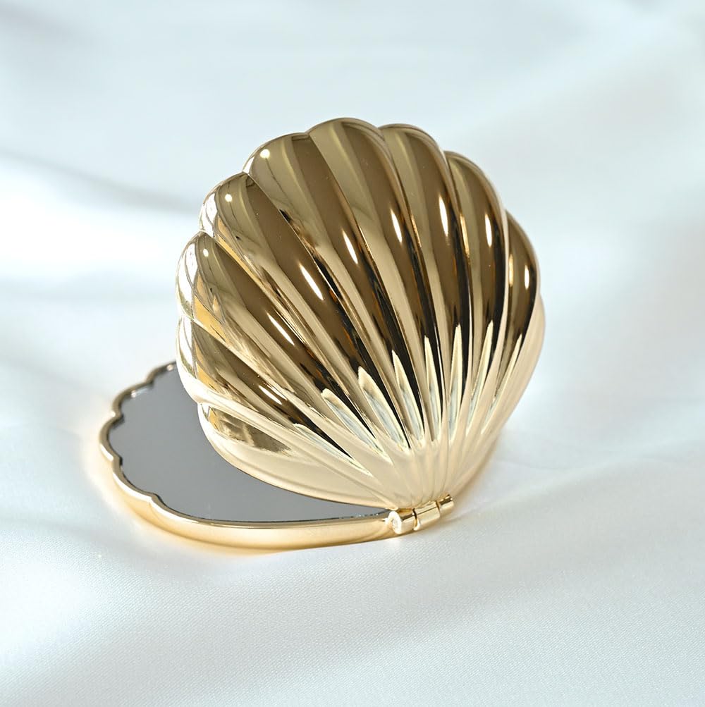 Photo 1 of OVENKEI Seashell Compact Mirror