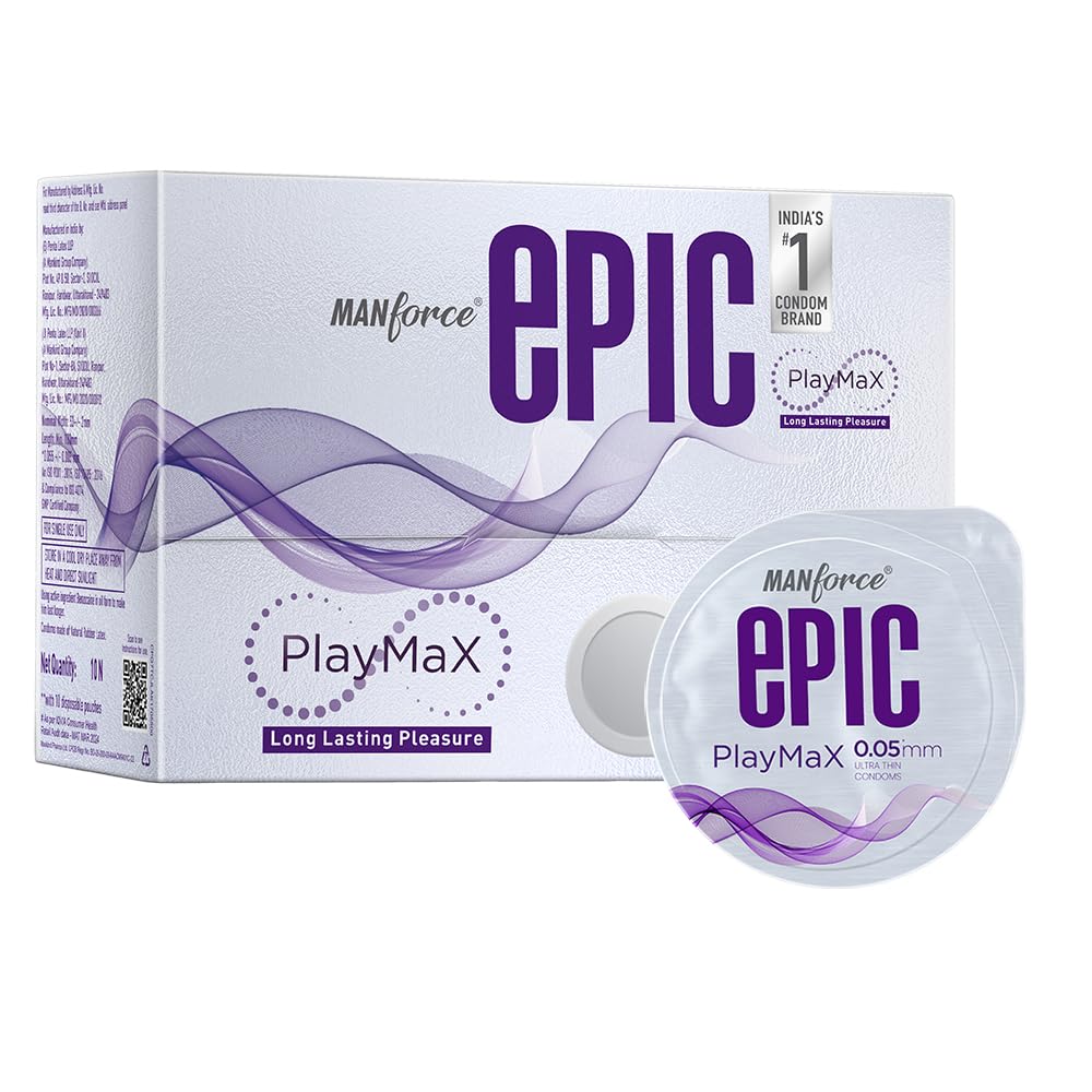 Manforce Epic Playmax Climax Delay Ultra Thin Condom| 10N-image-28